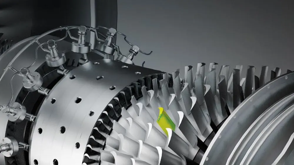 Componentes de turbina aeroespacial de alta precisión