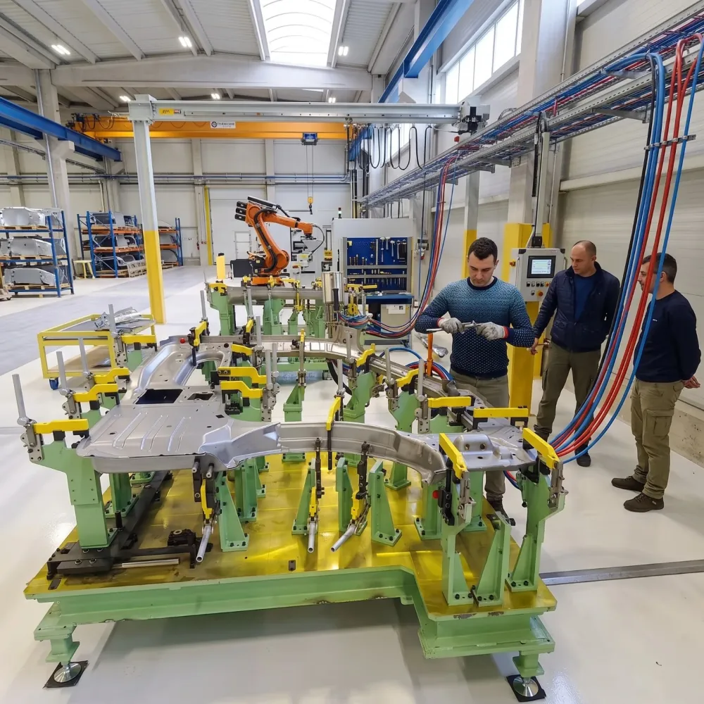 Línea de producción automotriz